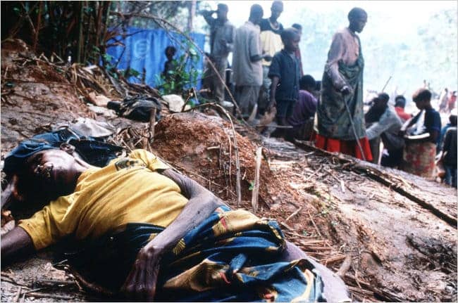 Rwandan-refugees-in-UN-camp-Congo-dead-old-woman-1997-by-Roger-Lemoyne-Liaison-via-Getty-Images, U.S./U.N. cover-up of Kagame’s genocide in Rwanda and Congo, World News & Views 