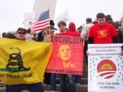 tea-party-socialism, Tea parties: The politics of fear, News & Views 