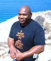 Allen-Jones-at-Ocean-Beach, Wanted! Black leaders for California prisoner release court order, Behind Enemy Lines 