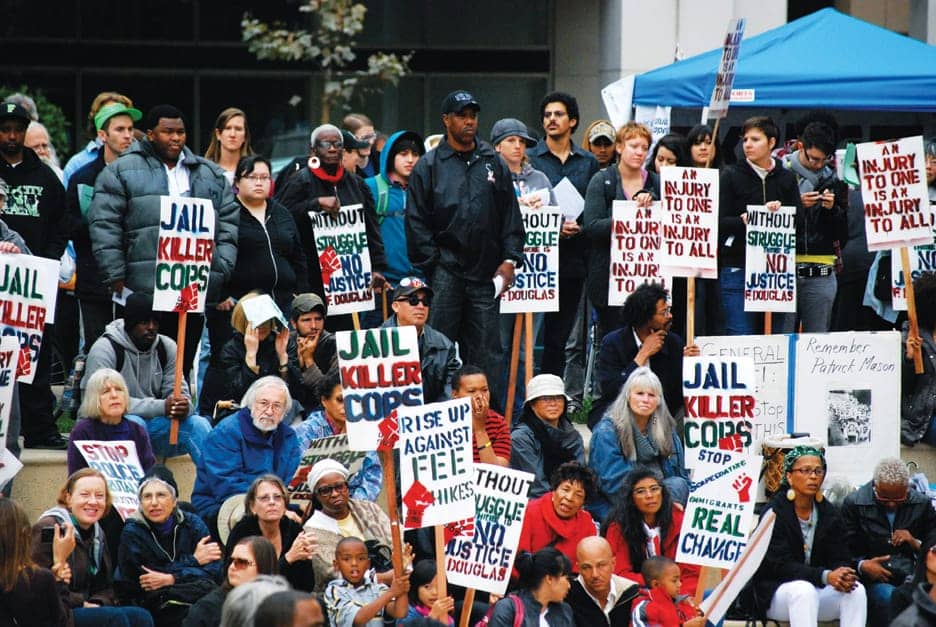Oscar-Grant-ILWU-rally-crowd-102310-by-Nick, Why liberal justice is not justice for Oscar Grant, News & Views 