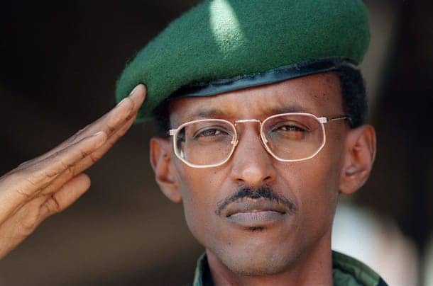 Paul-Kagame-then-Rwanda-VP-RFP-saluting-1994-by-Alexander-Joe-AFP-Getty, Obama take heed: French judge files charges against Kagame allies, World News & Views 