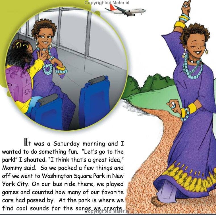 Ashti-and-Birdman-Al-story-page, ‘Ashti Meets Birdman Al’: Children’s book melds music and message, Culture Currents 