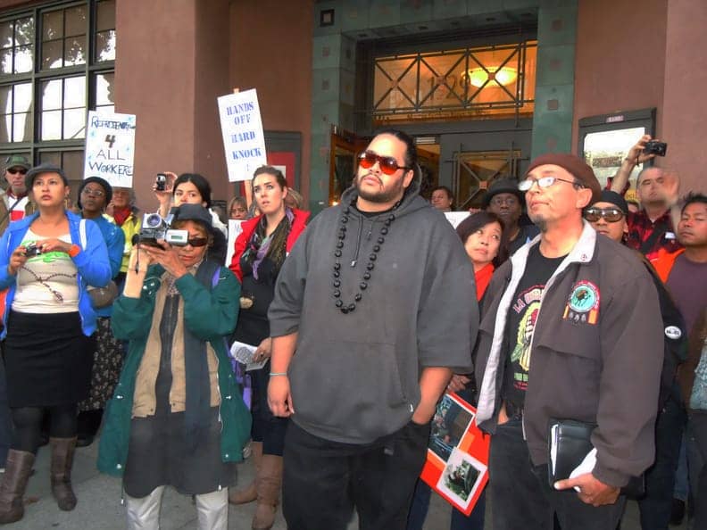 Rally-to-Save-Hard-Knock-Radio-Flashpoints-and-Full-Circle-at-KPFA-crowd-111110-by-Lisa-Dettmer-web, Protect independent media, support KPFA now, Local News & Views 