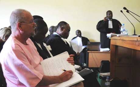 Peter-Erlinder-prosecutor-Jean-Bosco-Mutangana-in-Kigali-courtroom-061410, Rwanda Genocide: Erlinder v. Kagame in the court of public opinion, World News & Views 