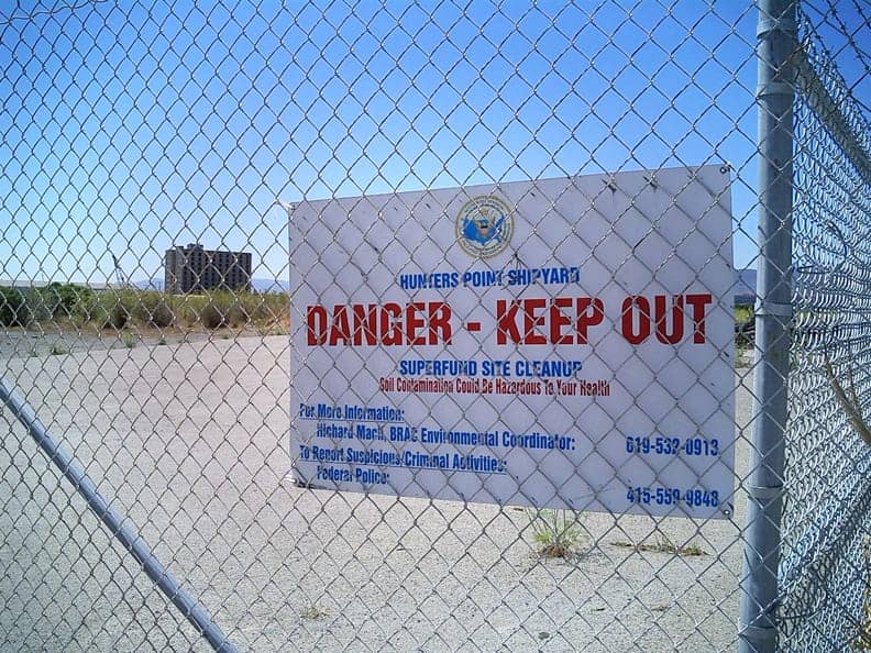 Hunters-Point-Shipyard-Danger-Keep-Out-sign, SF Public Health Department ethics under investigation – hearing June 23, Local News & Views 