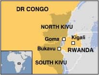 Congos-North-South-Kivu-Rwanda-map, Rwanda: Colonizing Eastern Congo with U.S. support, World News & Views 