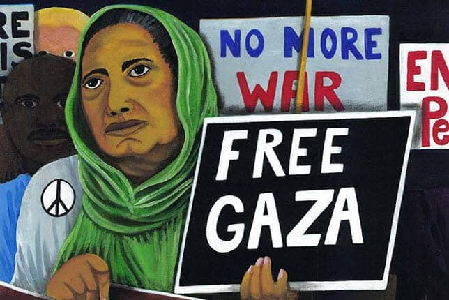 Free-Gaza-by-Kevin-Cooper, Kevin Cooper: An open letter to former San Quentin Warden Jeanne Woodford, Behind Enemy Lines 