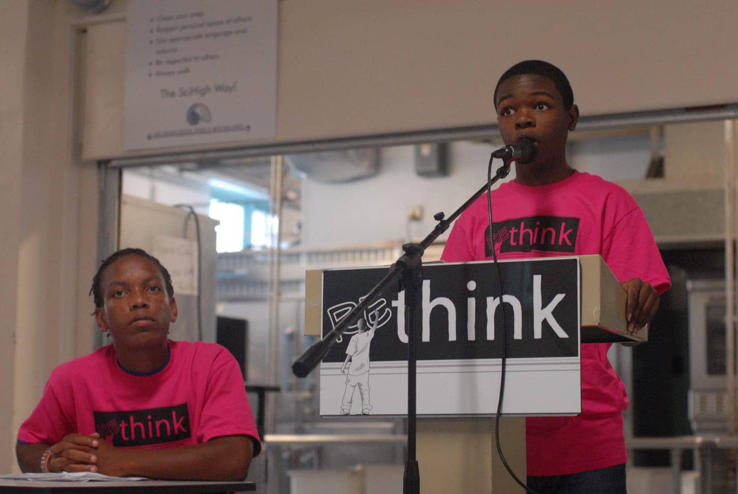 Rethink-New-Orleans-Schools-news-conf-boy-speaker-072111-by-Andy-Cook, New Orleans young Rethinkers take on ‘Candy Bars, Prison Bars’, News & Views 