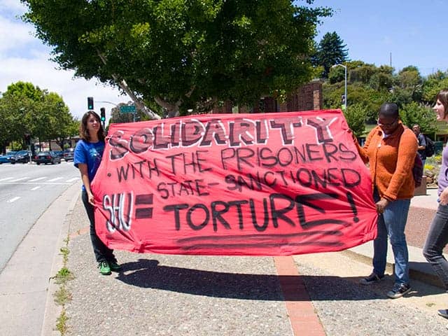 Hunger-strike-solidarity-Santa-Cruz-072311-by-Bradley-Indybay, This hunger strike is far from over, Abolition Now! 