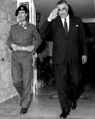Muammar-Qaddafi-Gamal-Abdel-Nasser-1969, U.S.-NATO robbing Africa at gunpoint, World News & Views 