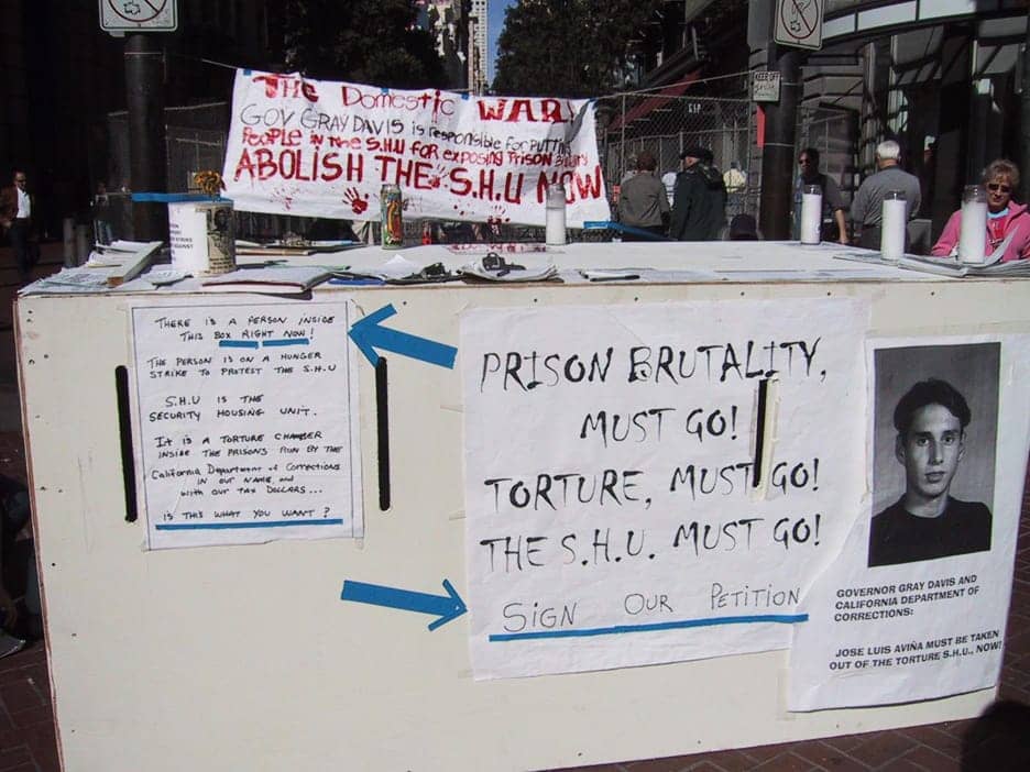 SHU-protest-2002, Tortured SHU prisoners speak out: The struggle continues, hunger strike resumes Sept. 26, Abolition Now! 