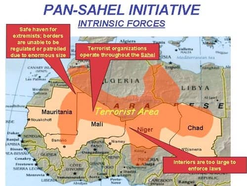 AFRICOM-map-Pan-Sahel-Initiative, America’s conquest of Africa: Introduction by Cynthia McKinney, World News & Views 