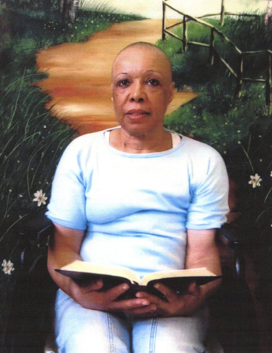 Patricia-Wright-in-prison, Three Strikes holds dying innocent woman behind bars: Justice for Patricia Wright and her family!, Abolition Now! 