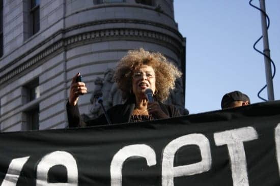 Angela-Davis-addresses-Occupy-Oakland-on-General-Strike-day-110211-by-John-Osborn-Bay-Citizen, On state violence, white male privilege and ‘Occupy’, News & Views 