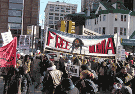 Mumia-25th-yr-in-prison-rally-Philly-120906-by-Lal-Roohk-WW, The plight of Mumia Abu Jamal: 30 years and counting, News & Views 