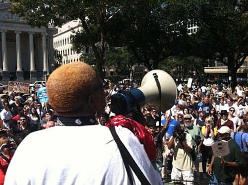 Occupy-NOLA-in-Lafayette-Square2, Reflections on organizing towards collective liberation at Occupy NOLA, News & Views 