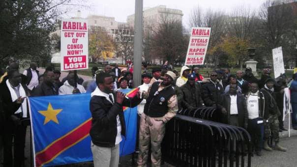Congolese-Americans-rally-in-Lafayette-Square-for-Obama-to-support-free-fair-DR-Congo-elections-112611-by-Abraham-Luakabuanga, Congo deserves a leader who cares about the Congolese people, World News & Views 