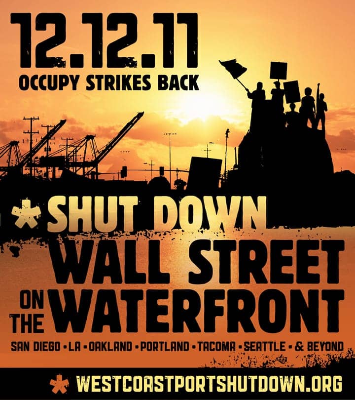 Shut-down-Wall-Street-on-the-Waterfront-poster-121211, Occupy strikes back! Shut down Wall Street on the waterfront!, News & Views 