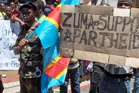 Congolese-immigrants-accuse-SA-Pres.-Jacob-Zuma-pro-apartheid, Congolese say South Africa’s Congolese immigrant sweep targeted anti-Kabila refugees, World News & Views 