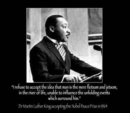 Martin-Luther-King-Nobel-prize-acceptance-speech-121064-with-quote, Let us honor Dr. Martin Luther King Jr., News & Views 