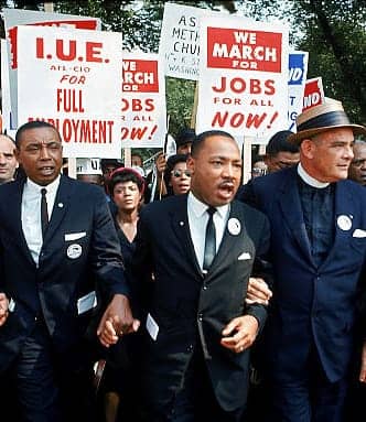 Martin-Luther-King-marching-for-jobs-color-web, Let us honor Dr. Martin Luther King Jr., News & Views 