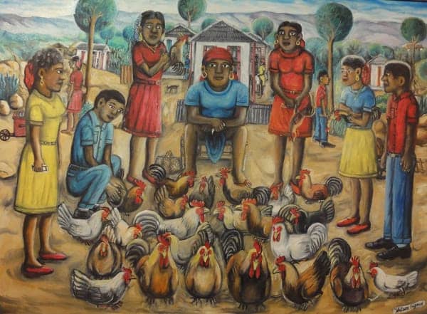 Marchande-de-volailles’-‘Poultry-vendor’-by-Wilson-Bigaud, Aid as a Trojan horse: On the anniversary of the Haitian earthquake, World News & Views 