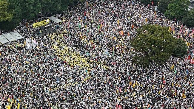 Anti-nuclear-protest-Tokyo-021112, Fukushima – worse than Chernobyl, News & Views 