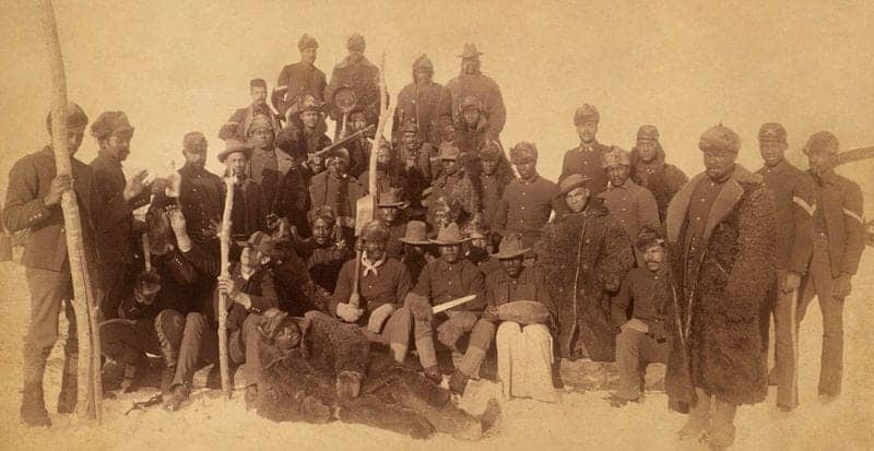 Buffalo-Soldiers-of-the-25th-Infantry-Regiment-1890, We support our troops … but why fight and die for white supremacy?, News & Views 