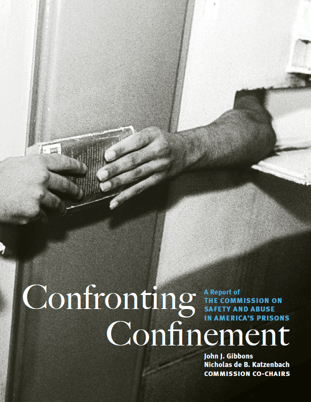 Confronting-Confinement-report-Comn-on-Safety-Abuse-in-Americas-Prisons-2006-cover, Pelican Bay Human Rights Movement presents counter-proposal opposing CDCR ‘Security Threat Group Strategy’, Abolition Now! 