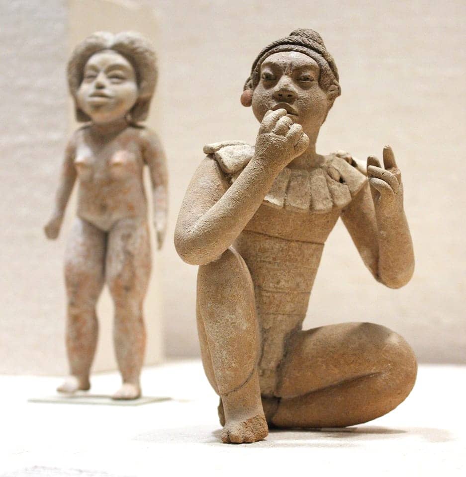 Two-Xochipala-style-figurines-c.-13th-10th-century-BCE-at-Metropolitan-Museum-of-Art, The rich heritage of Africa in the West, Culture Currents 