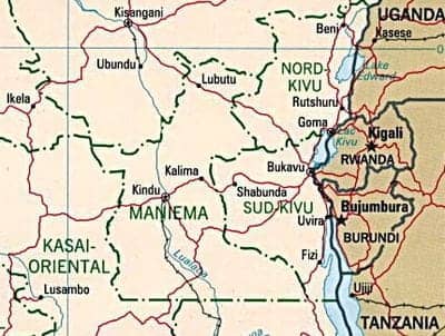 Rwanda-Kivus-map, Sanford Weill and Paul Kagame: Doctors of Humane Letters?, World News & Views 