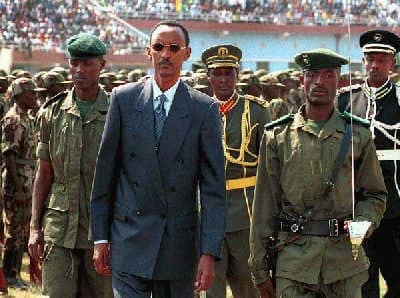 Rwanda-President-Paul-Kagame-leads-his-troops, Sanford Weill and Paul Kagame: Doctors of Humane Letters?, World News & Views 