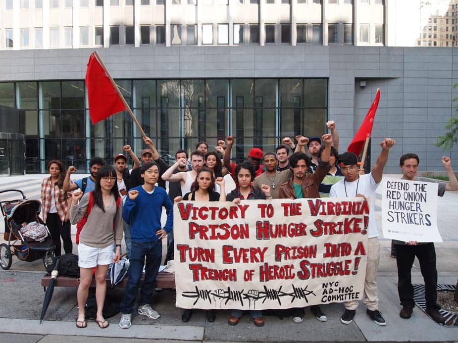 CUNYs-Revolutionary-Student-Coordinating-Committee-RSCC-rallies-for-Red-Onion-hunger-strikers-052512-web, Oppression, resistance, unity, power: in support of the Virginia hunger strike, Behind Enemy Lines 