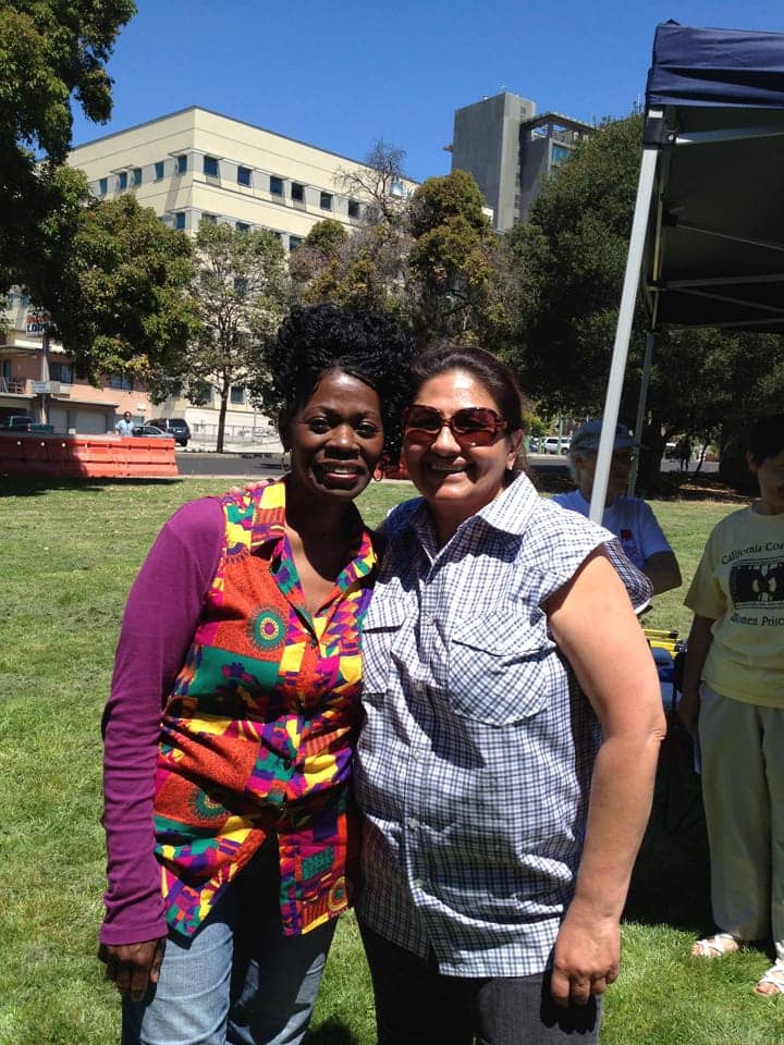 Levin_Dewberrys_sister_Dolores_Canales_California_Families_to_Abolish_Solitary_Confinement_CFASC_Mime_Troupe_performance_Mosswood_Pk_Oakland_072112, Our New Afrikan origins, Abolition Now! 