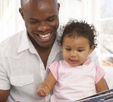 Dad_reads_to_baby, How to raise a reader, Culture Currents 