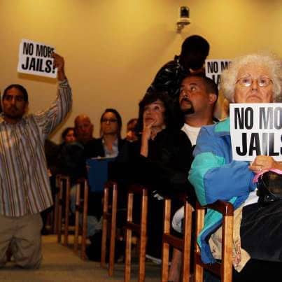 No_more_jails_San_Mateo_Board_of_Supervisors_mtg_091112_by_Michelle_Durand_SM_Daily_Journal, San Mateo Board of Supervisors push $160 million jail plan forward, Local News & Views 