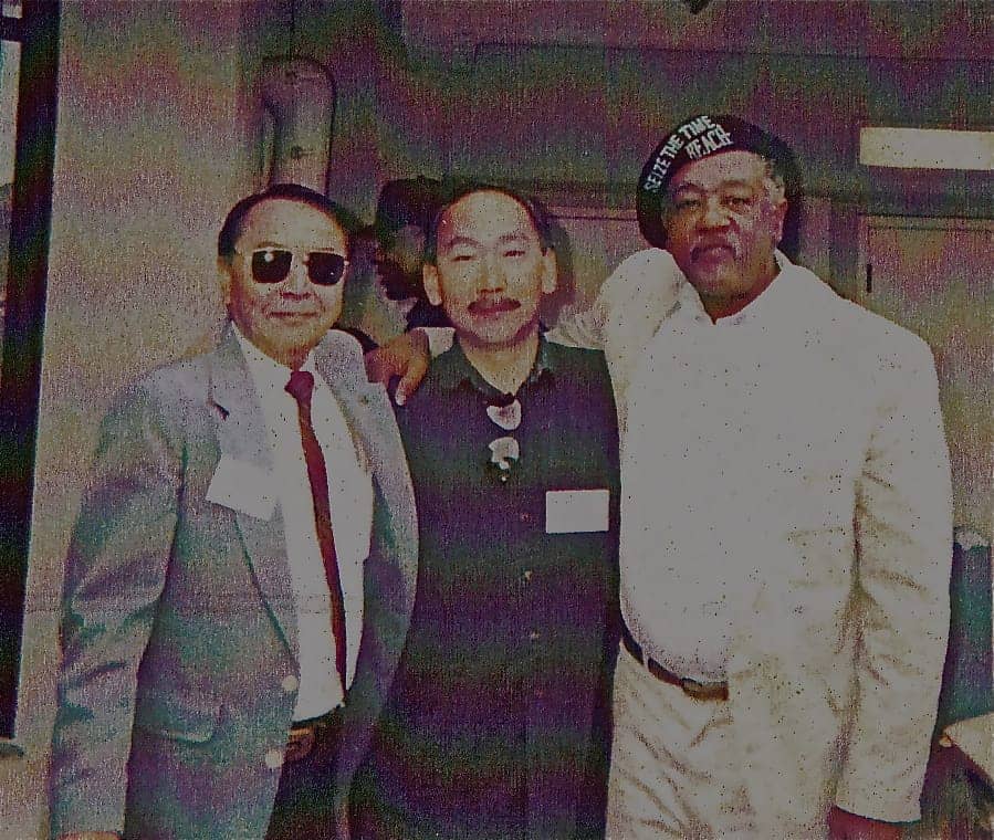 Richard-Aoki-Michael-Tagawa-Bobby-Seale-‘96-BPP-Reunion, Richard Aoki: Humanist and human being, News & Views 
