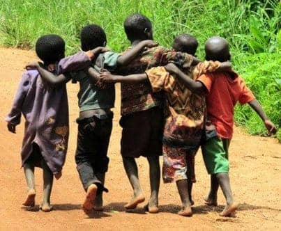 Rwandan__Congolese_children_arm_in_arm, Rwandans and Congolese should be allies, not enemies, World News & Views 