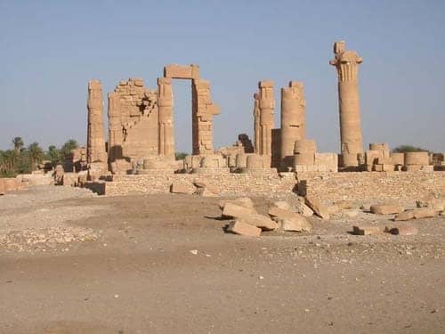 Soleb_Temple_2_near_3rd_cataract_Sudan_will_be_flooded_if_Kajbar_Dam_built, Save Nubia, or 5,000 years of African history will be lost, World News & Views 