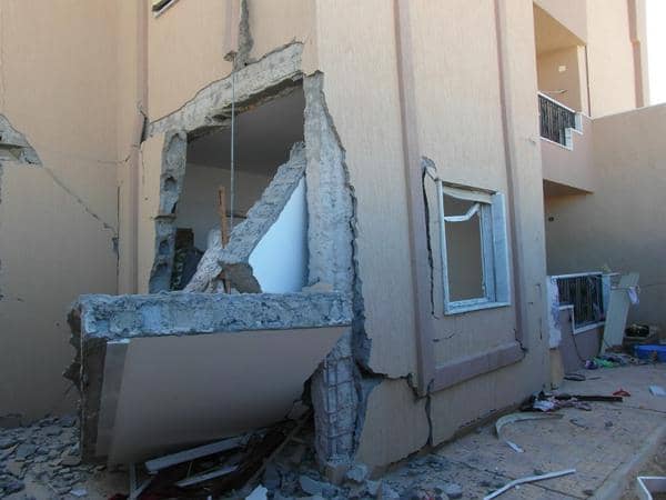Bani_Walid_Abdullahs_home_hit_by_missile_by_Mathieu_Galtier, Bani Walid pays price for refusing to accept the mark of the beast, World News & Views 