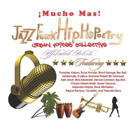Mucho_Mas_JazzFunkHipHoPoetry_cover, Good hair and fair skin vs. Gabby Douglas, Michelle Obama and Essence Magazine, Culture Currents 