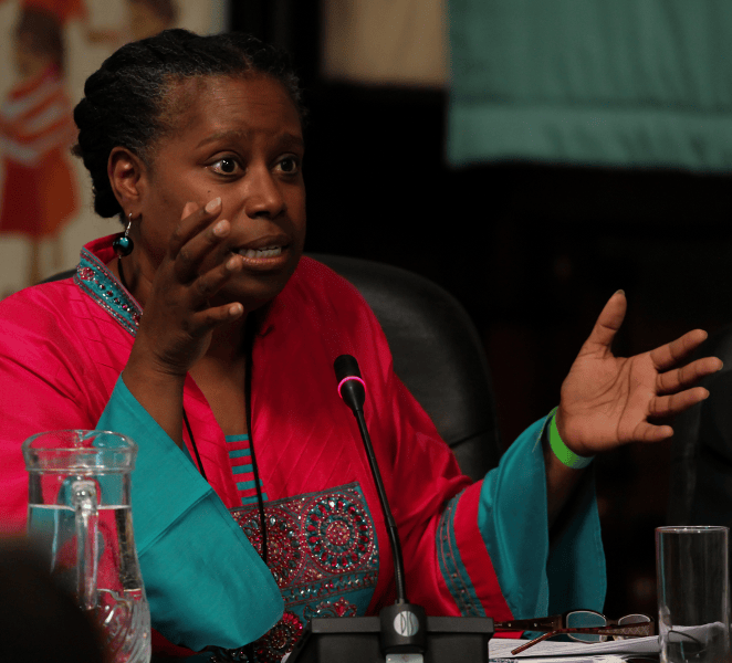 Russell-Tribunal-3rd-session-Cynthia-McKinney-on-jury-Cape-Town-SA-1105-0711-by-Russell-Tribunal1, Cynthia McKinney exposes ‘soft repression,’ political bullying, World News & Views 