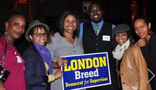 London-Breed-and-supporters-campaigning-for-D5-2012, Race and ranked choice voting in San Francisco, Local News & Views 