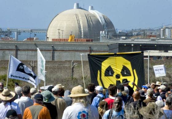 Anti-nuke-rally-near-San-Onofre-1st-anniversary-Fukushima-031112-by-Michael-Goulding-Orange-County-Register, Showdown at San Onofre, News & Views 