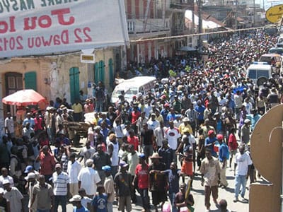 Haitians-march-against-Martelly-regime-092112, UPDATE: Haitians protect Aristide from attack on Lavalas, World News & Views 