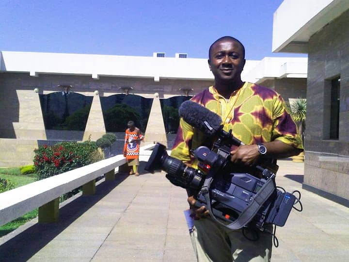 Roy-Agyemang-at-the-King-of-Swazilands-residence-2010, ‘Mugabe: Hero or Villain’: an interview wit’ filmmaker Roy Agyemang, World News & Views 
