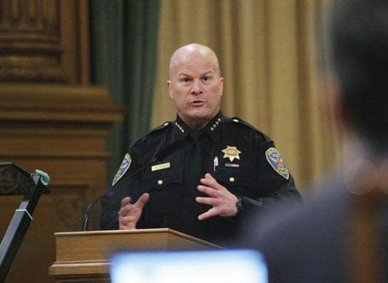 SFPD-Chief-Greg-Suhr-pushes-tasers-by-Mike-Koozmin-SF-Examiner, Taser community forums raise unanswered questions, Local News & Views 