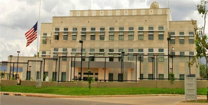 U.S.-Embassy-Kigali-Rwanda, Gen. Bosco Ntaganda’s ‘surprise surrender’? in the most heavily guarded area of Rwanda?, World News & Views 