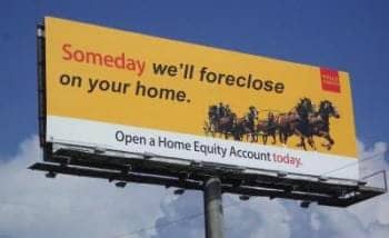 Wells-Fargo-billboard-Someday-well-foreclose-on-your-home, ‘California in Crisis’ details Wells Fargo’s damage to California’s communities of color, Local News & Views 