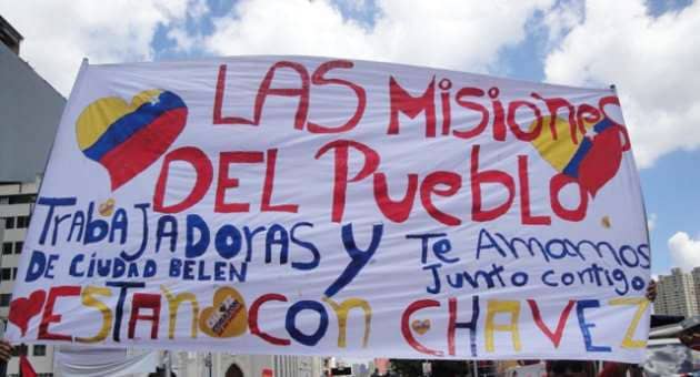 Venezuelan-micro-missions-support-banner, Afro-Venezuelans say no to the advance of the undemocratic, racist and fascist far right, World News & Views 